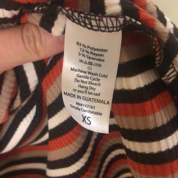 LuLaRoe Stripe Carly Dress - Picture 3 of 4